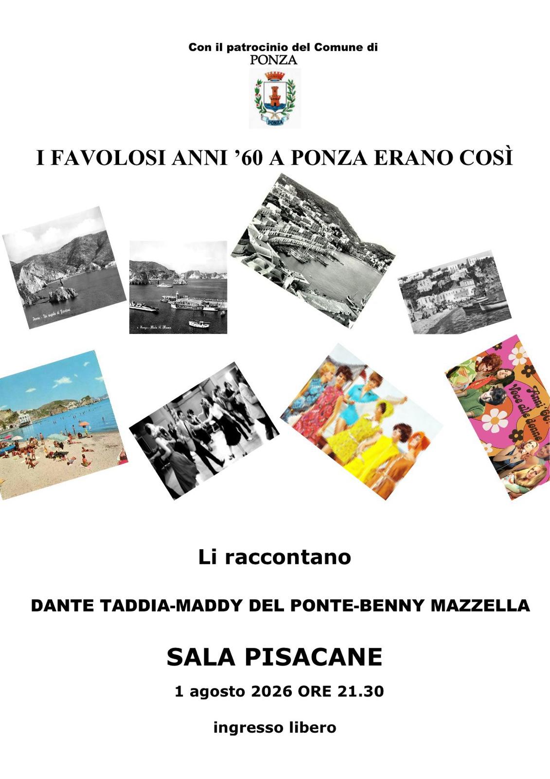 I Favolosi Anni '60 a Ponza